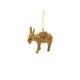 3D Wooden Donkey Ornament