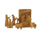 4.75" Wooden Kids Nativity Set