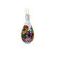 Bethlehem Village Oval Glass Ornament