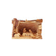 Handmade Wooden Cave Nativity Set 3"