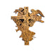 Olive Wood Angels Cross