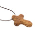 Olive Wood Comfort Cross Pendant