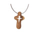 Olive Wood Comfort Cross Pendant