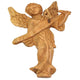 Olive Wood Wall Angel