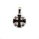 Silver Jerusalem Cross With Zirconia