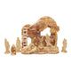 Musical Olive Wood Nativity Set