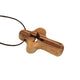 Olive Wood Comfort Cross Pendant