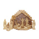 Olive Wood Nativity Set 13 pcs