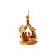 Olive Wood Christmas House 3D Ornament