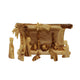 Wooden Kids Nativity Set In Grotto 13 pcs