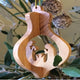 3D Olive Wood Nativity Christmas Ornament From Bethlehem